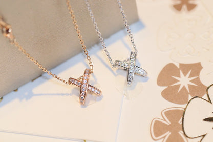 [Love Lucky]JEUX DE DIAMOND NECKLACE