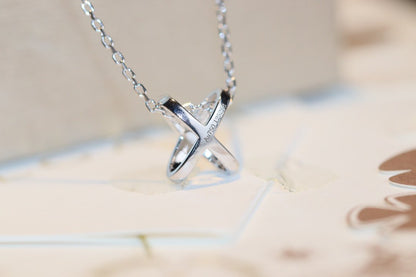 [Love Lucky]JEUX DE DIAMOND NECKLACE