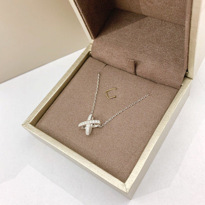 [Love Lucky]JEUX DE DIAMOND NECKLACE