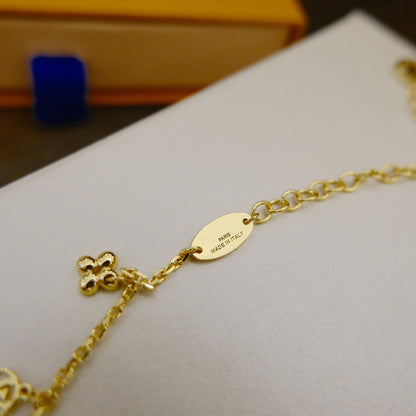 [Love Lucky]BLOOMING SUPPLE NECKLACE BRASS