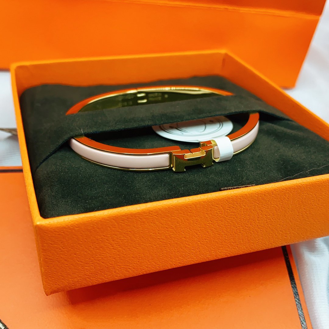 [Love Lucky]CLASSIC HM CLIC  PINK 8MM ENAMEL BRACELET