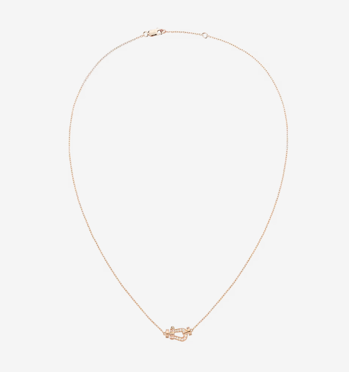 [Love Lucky]FORCE 10 DIAMOND PINK GOLD NECKLACE MINI MODEL