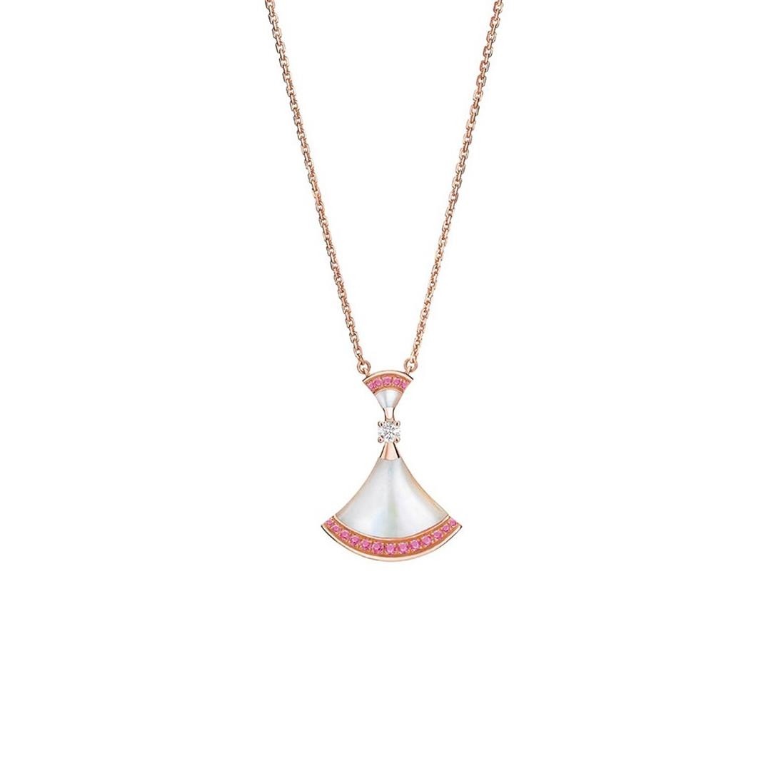 [Love Lucky]DREAM NECKLACE MOP PINK DIAMOND
