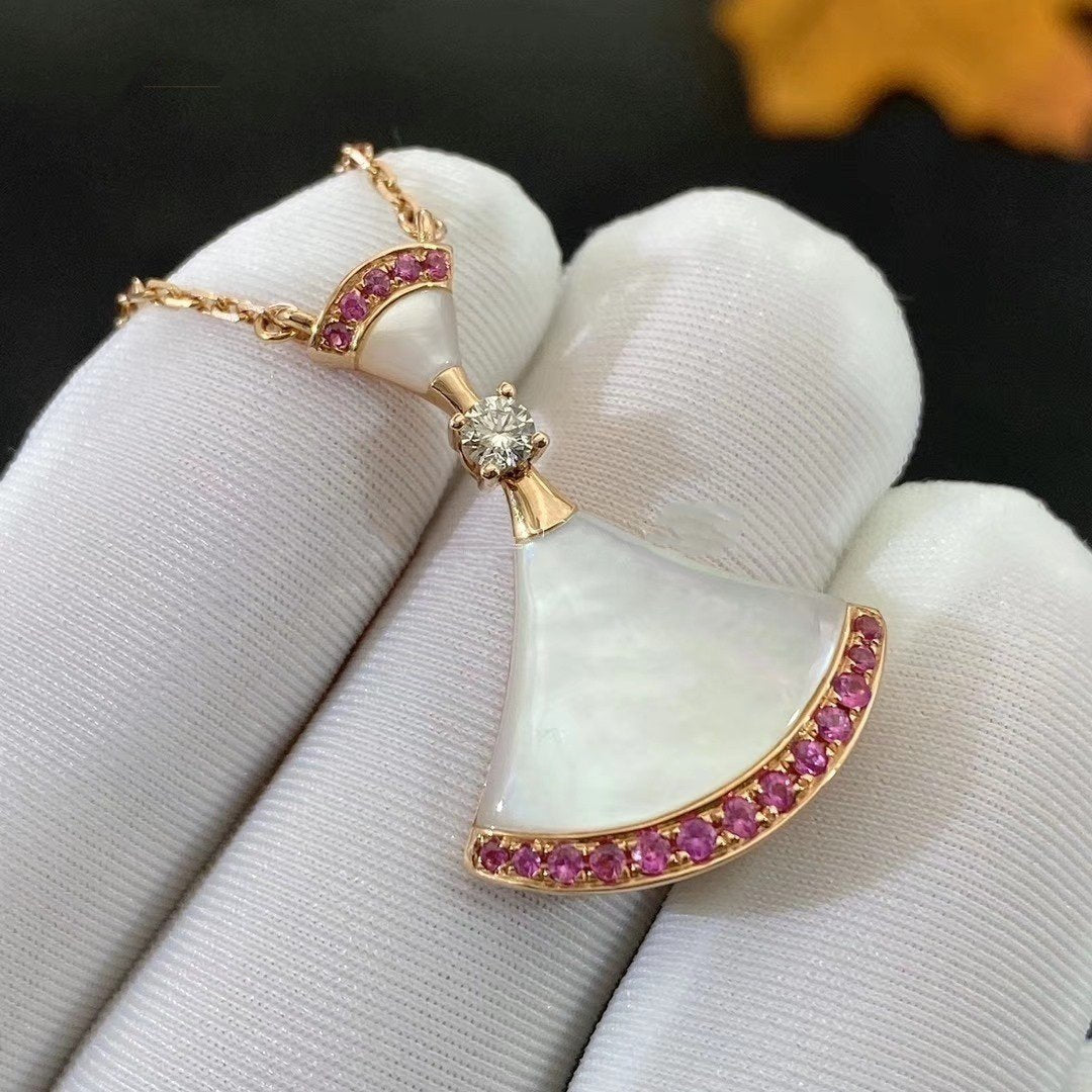 [Love Lucky]DREAM NECKLACE MOP PINK DIAMOND