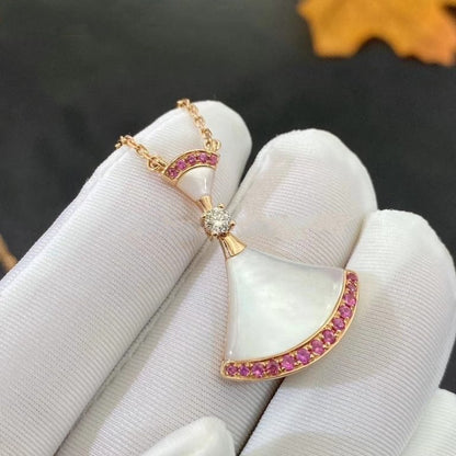 [Love Lucky]DREAM NECKLACE MOP PINK DIAMOND