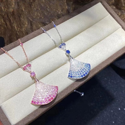 [Love Lucky]DREAM NECKLACE AGATE SILVER DIAMOND