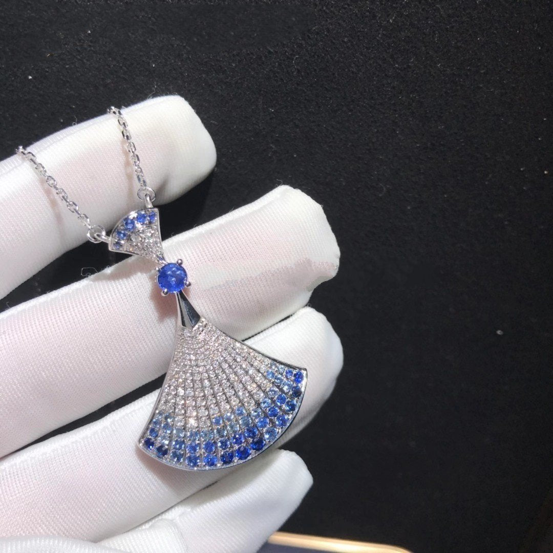 [Love Lucky]DREAM NECKLACE AGATE SILVER DIAMOND
