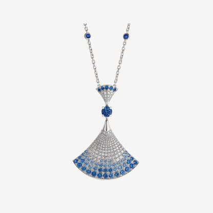 [Love Lucky]DREAM NECKLACE AGATE SILVER DIAMOND