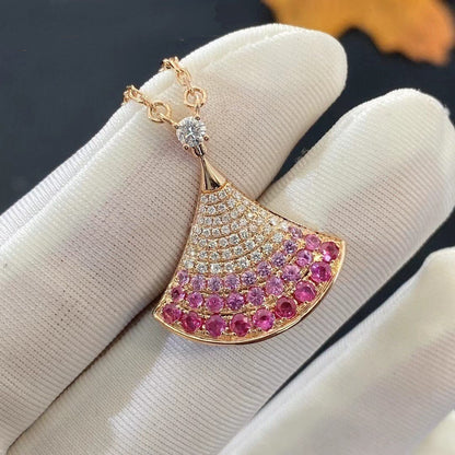 [Love Lucky]DREAM NECKLACE PINK GOLD PINK DIAMOND