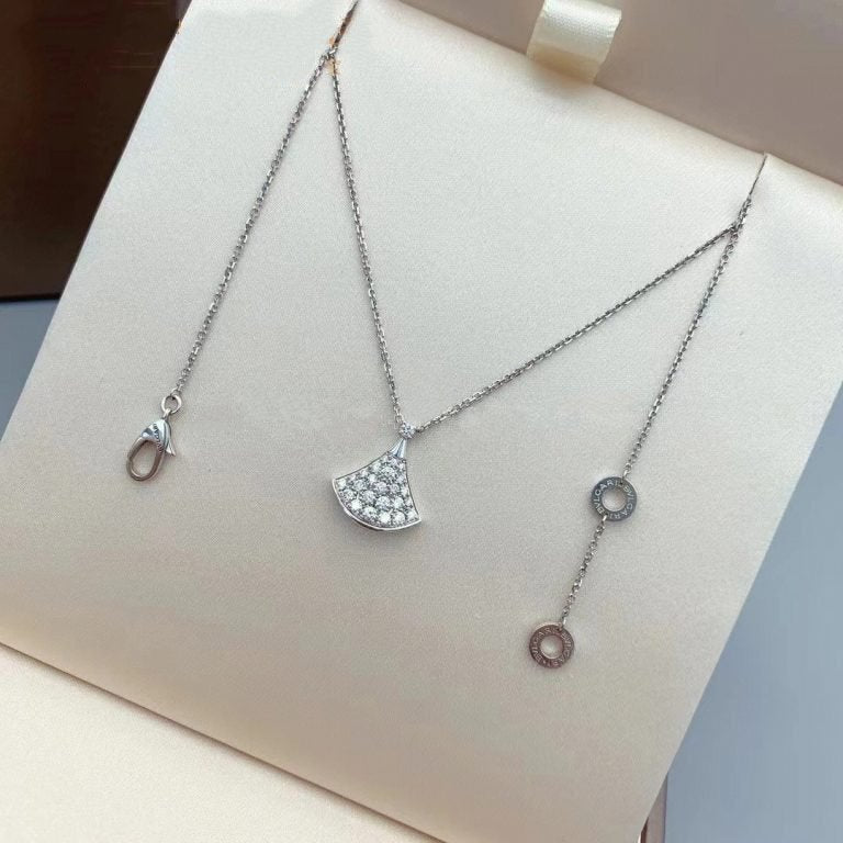 [Love Lucky]DREAM NECKLACE SILVER DIAMOND