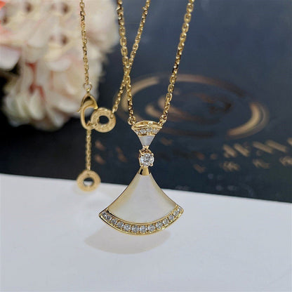 [Love Lucky]DREAM NECKLACE MOP GOLD DIAMOND