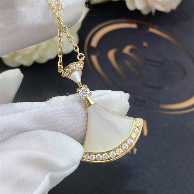 [Love Lucky]DREAM NECKLACE MOP GOLD DIAMOND