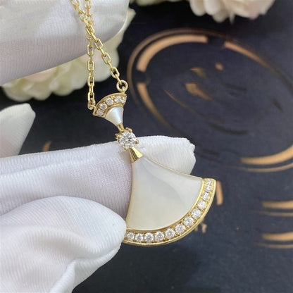 [Love Lucky]DREAM NECKLACE MOP GOLD DIAMOND
