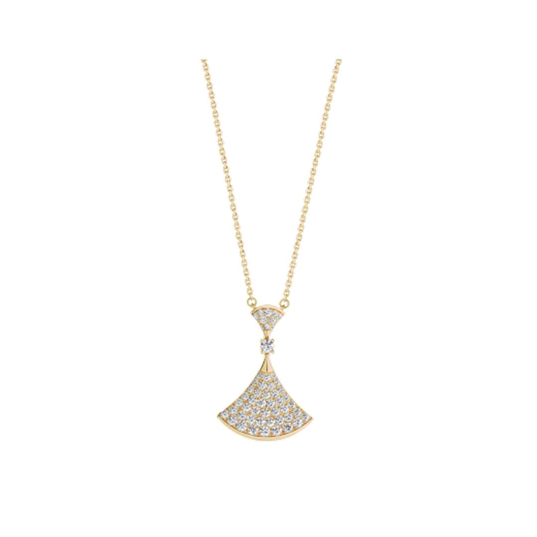 [Love Lucky]DREAM NECKLACE GOLD FULL DIAMOND