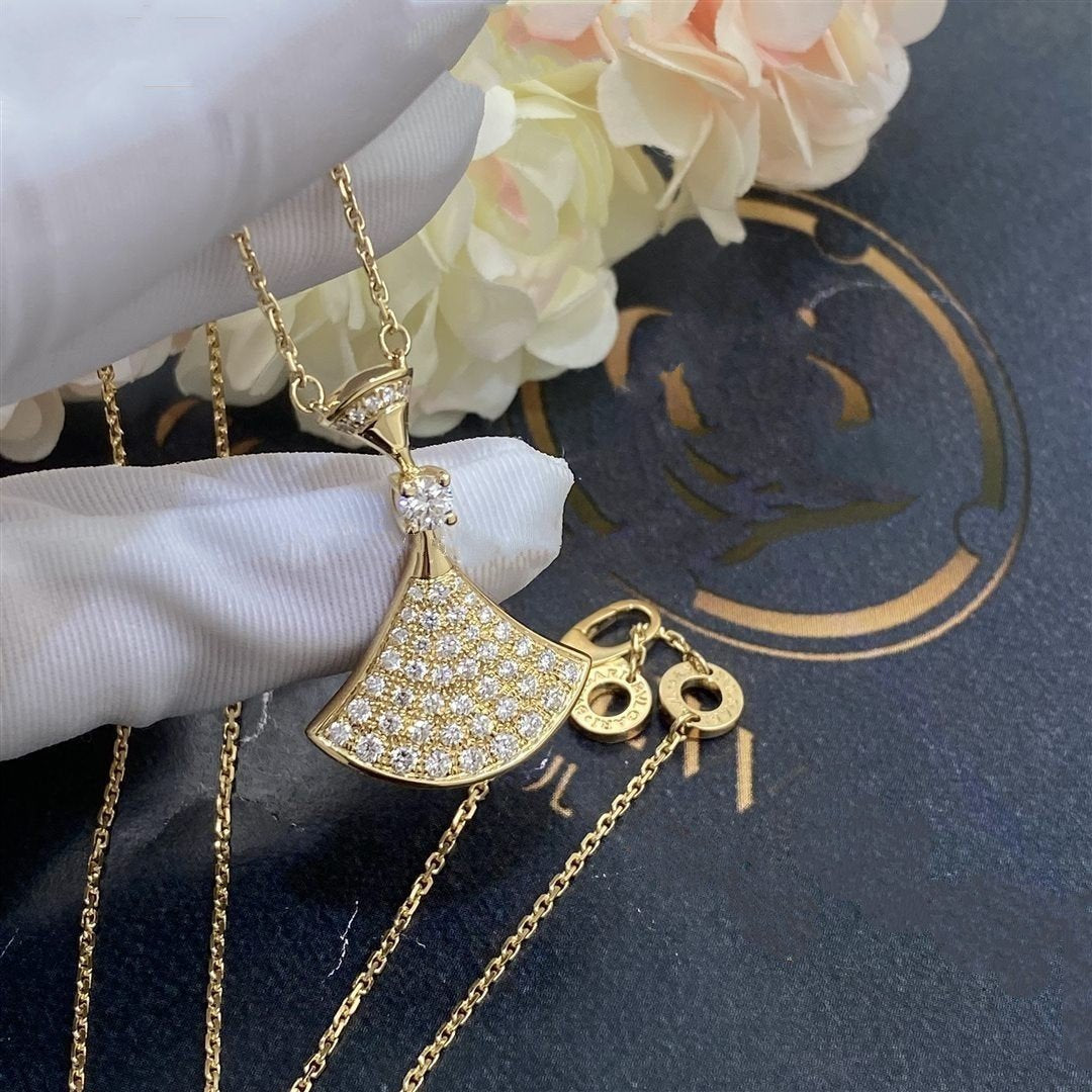 [Love Lucky]DREAM NECKLACE GOLD FULL DIAMOND