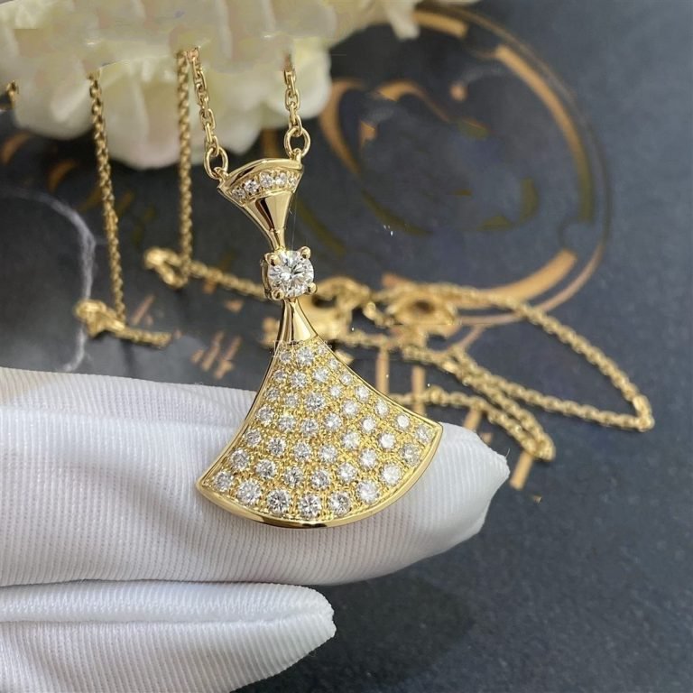 [Love Lucky]DREAM NECKLACE GOLD FULL DIAMOND