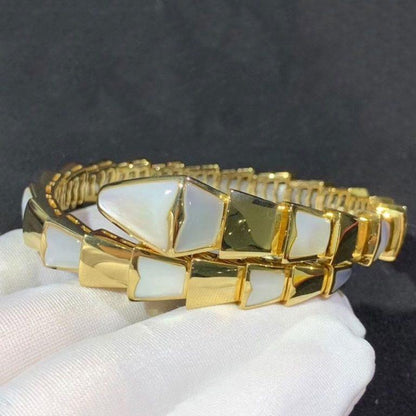 [Love Lucky]SERPENTI BRACELET MOP GOLD
