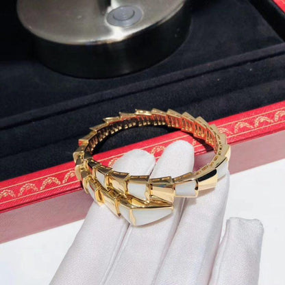 [Love Lucky]SERPENTI BRACELET MOP GOLD