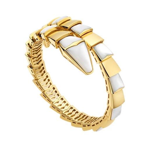 [Love Lucky]SERPENTI BRACELET MOP GOLD