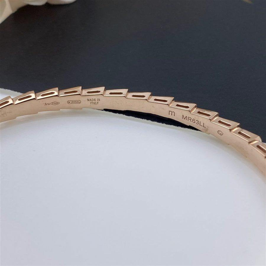 [Love Lucky]SERPENTI BRACELET PINK GOLD MOP DIAMOND