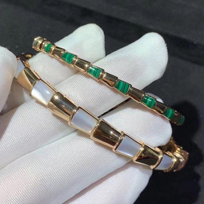 [Love Lucky]SERPENTI BRACELET PINK GOLD MOP