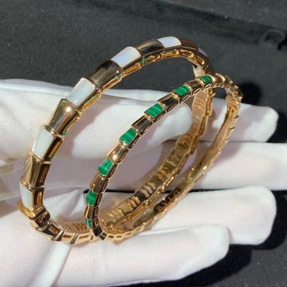 [Love Lucky]SERPENTI BRACELET PINK GOLD MOP