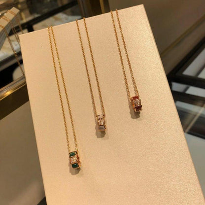 [Love Lucky]SERPENTI PEDANT DIAMOND NECKLACE