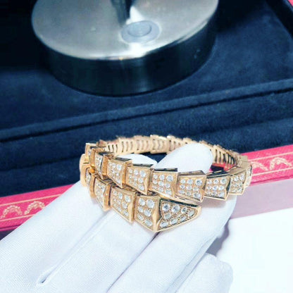 [Love Lucky]SERPENTI BRACELET 8MM PINK GOLD DIAMOND