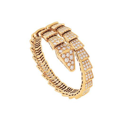 [Love Lucky]SERPENTI BRACELET 8MM GOLD DIAMOND