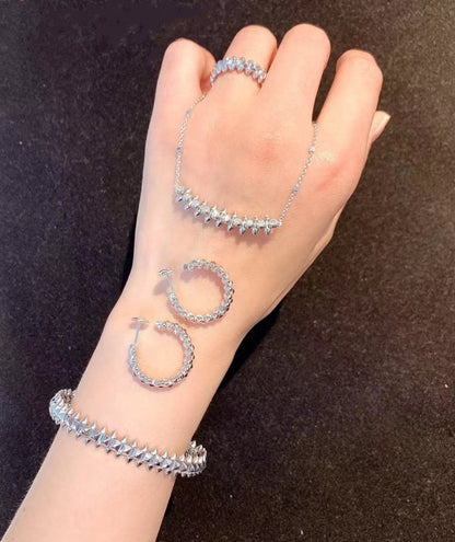 [Love Lucky]CLASH SILVER BRACELET