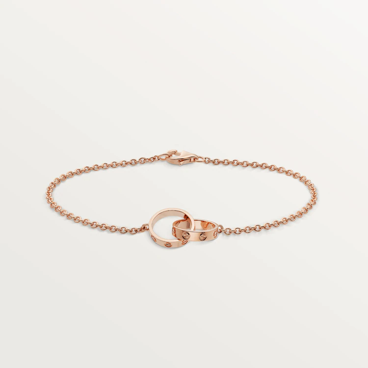 [Love Lucky]LOVE BRACELET DOUBLE RING
