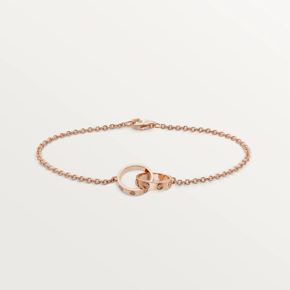 [Love Lucky]LOVE BRACELET DOUBLE RING