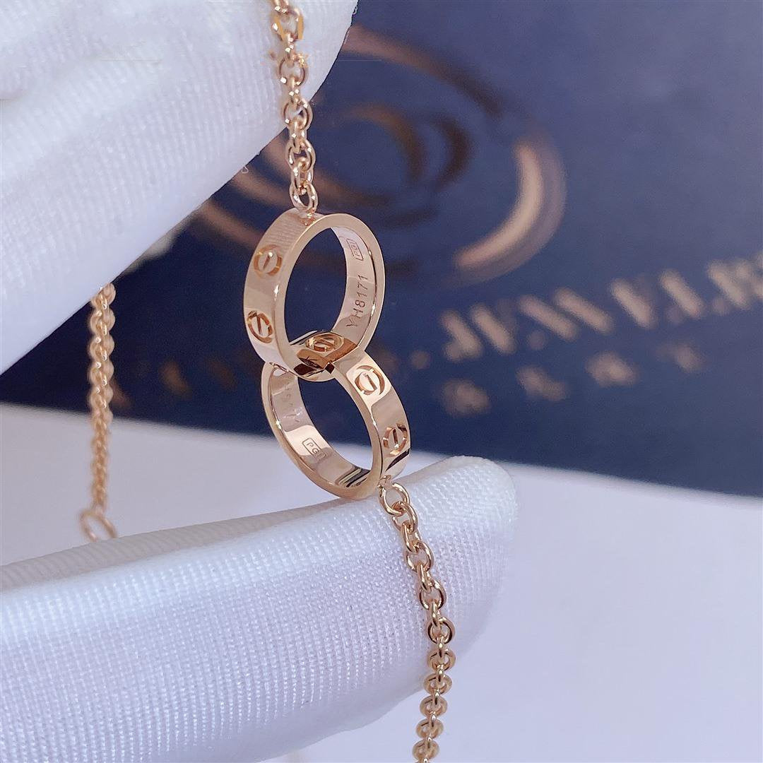 [Love Lucky]LOVE BRACELET DOUBLE RING