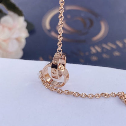 [Love Lucky]LOVE BRACELET DOUBLE RING