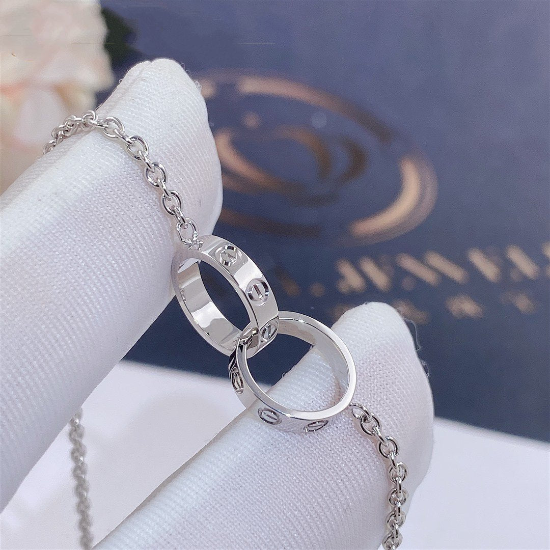 [Love Lucky]LOVE BRACELET DOUBLE RING