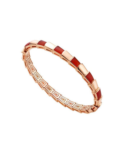 [Love Lucky]SERPENTI BRACELET PINK GOLD RUBELLITE