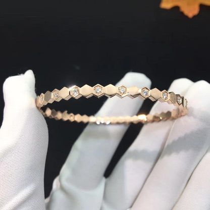 [Love Lucky]BEE LOVE SILVER DIAMOND BRACELET