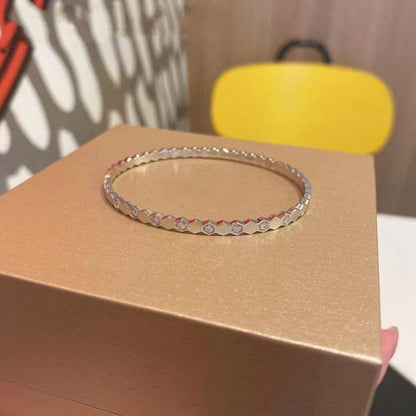 [Love Lucky]BEE LOVE SILVER DIAMOND BRACELET