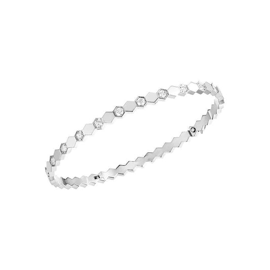 [Love Lucky]BEE LOVE SILVER DIAMOND BRACELET