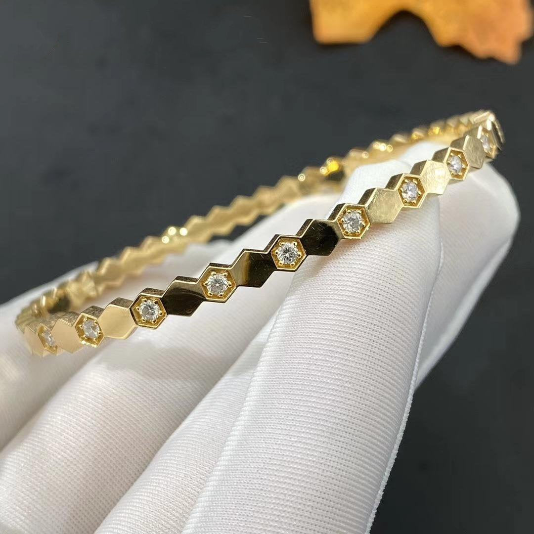 [Love Lucky]BEE LOVE GOLD DIAMOND BRACELET