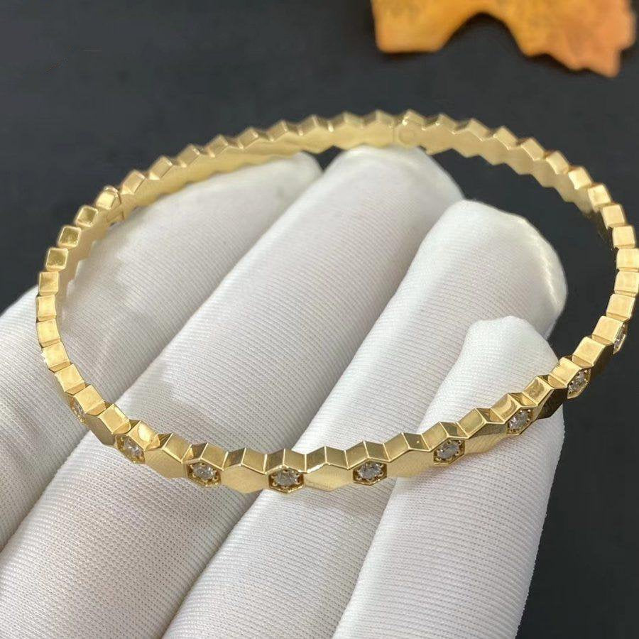 [Love Lucky]BEE LOVE GOLD DIAMOND BRACELET