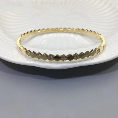[Love Lucky]BEE LOVE GOLD DIAMOND BRACELET