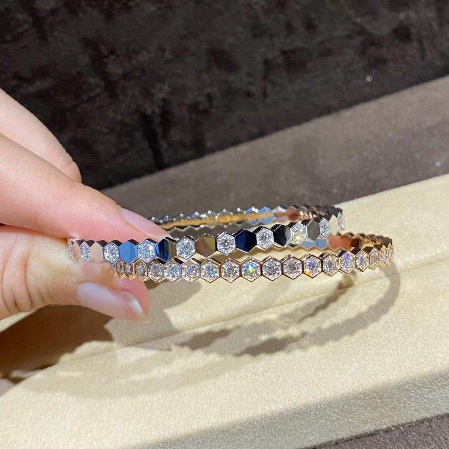[Love Lucky]BEE LOVE GOLD BRACELET FULL DIAMOND