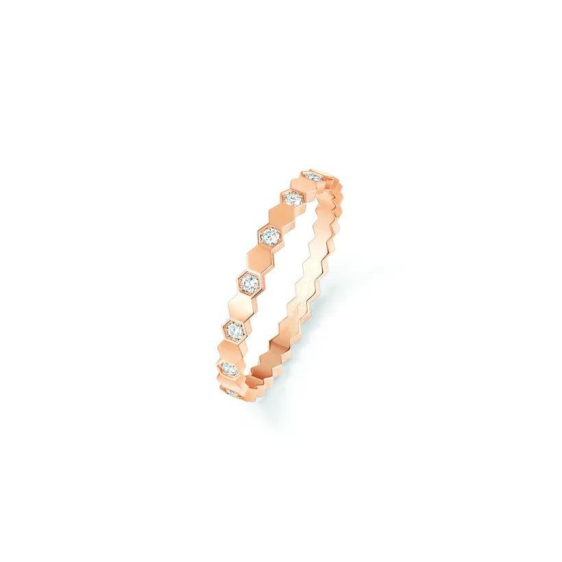[Love Lucky]BEE LOVE RING PINK GOLD DIAMOND