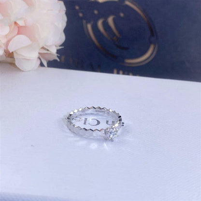 [Love Lucky]BEE LOVE RING SILVER 1 DIAMOND