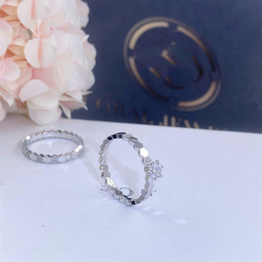 [Love Lucky]BEE LOVE RING SILVER 1 DIAMOND
