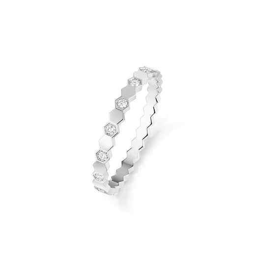 [Love Lucky]BEE LOVE RING SILVER DIAMOND