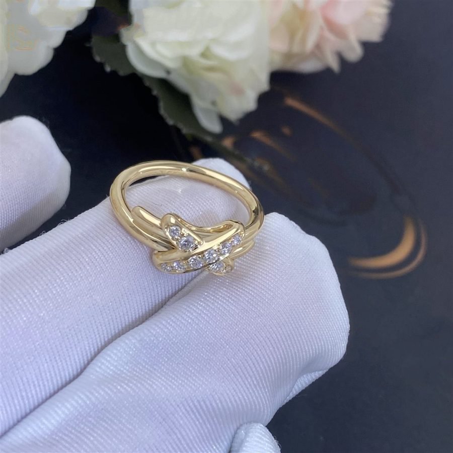 [Love Lucky]JEUX DE GOLD DIAMOND RING