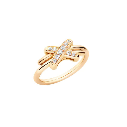 [Love Lucky]JEUX DE GOLD DIAMOND RING