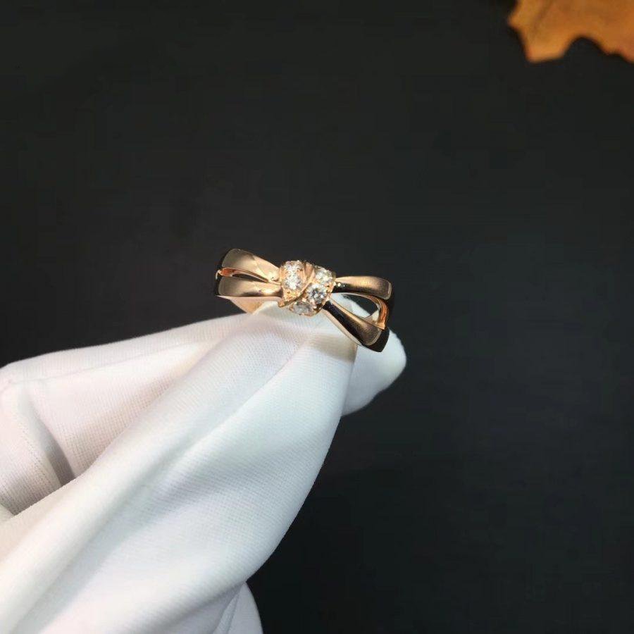 [Love Lucky]LIENS RING PINK GOLD DIAMOND